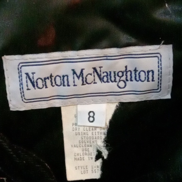 Norton McNaughton Vintage Sparkly Evening Jacket Size 8 - Picture 9 of 10